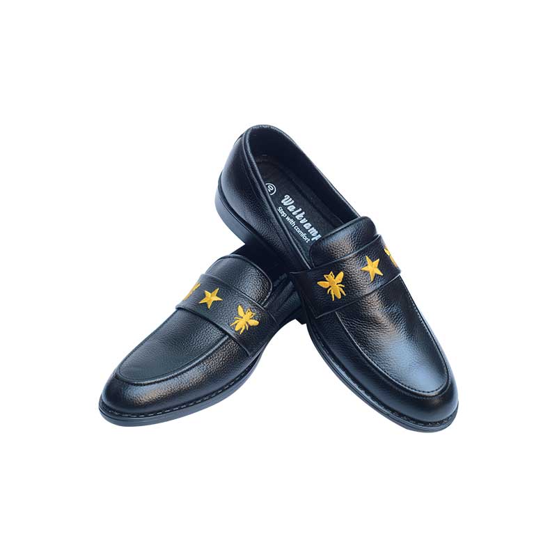 Royal Embroided Leather Shoes