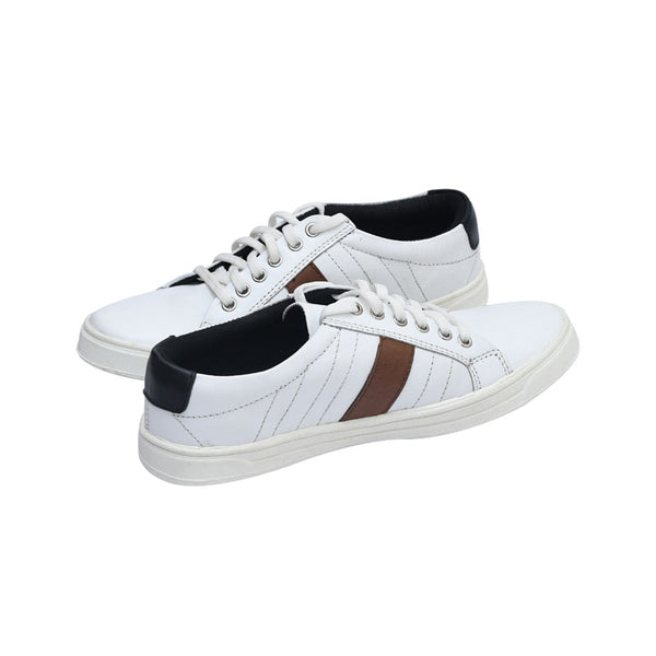 Men Sneaker with Leather Upper
