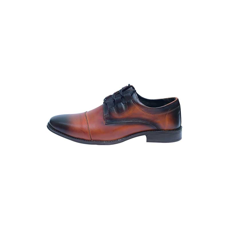 Two Tone Leather Shoes with Beautiful Lases