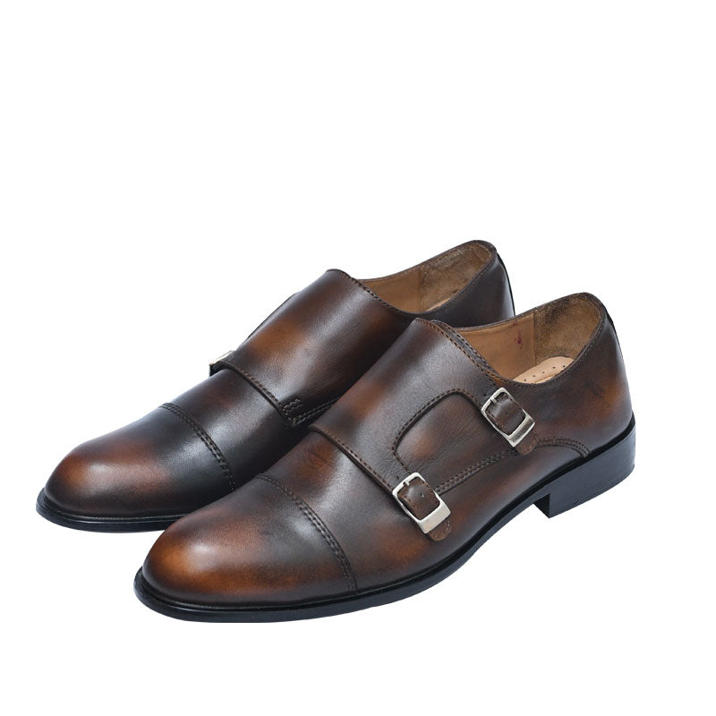 Double Monk Strap Shoes