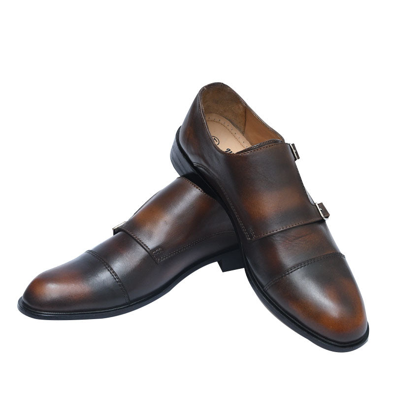 Double Monk Strap Shoes