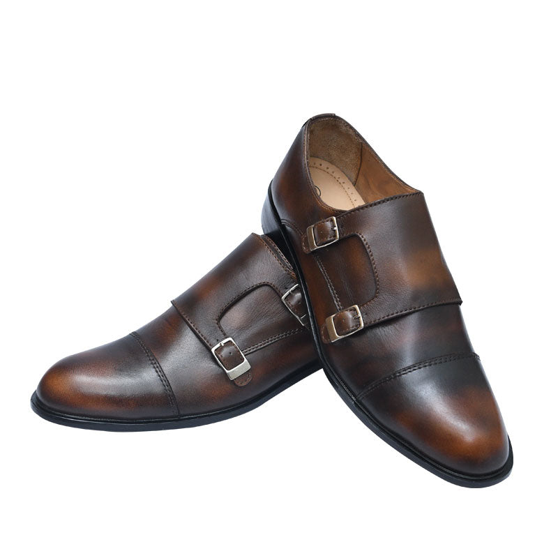 Double Monk Strap Shoes