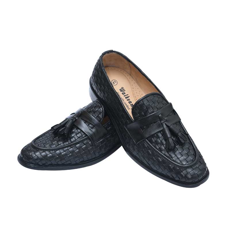 Royal Knitted Leather Formal Shoes