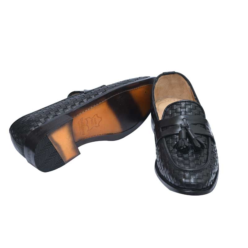 Royal Knitted Leather Formal Shoes
