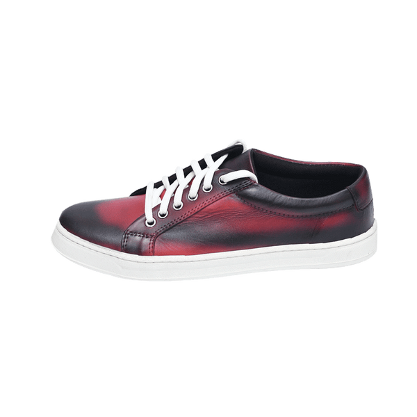 Men Sneaker with Patina Color