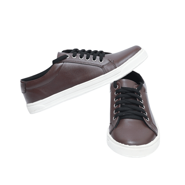 Men Sneaker with Leather Upper