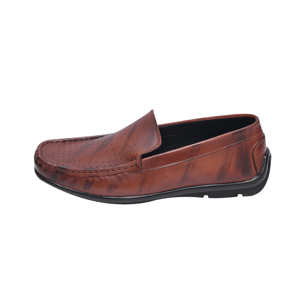 Men Moccasin Patina Color